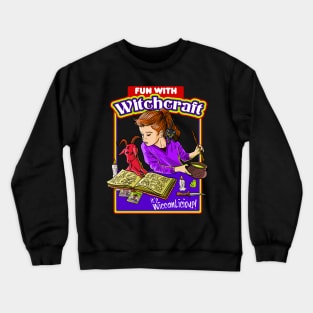 Fun with Witchcraft is Wiccan-licious! Necronomicon Crewneck Sweatshirt